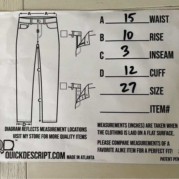 Free People Maggie Mid Ride Distressed Jean Shorts in Light Wash Sz 27 NWT - Picture 9 of 11